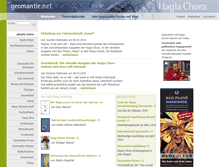 Tablet Screenshot of geomantie.net